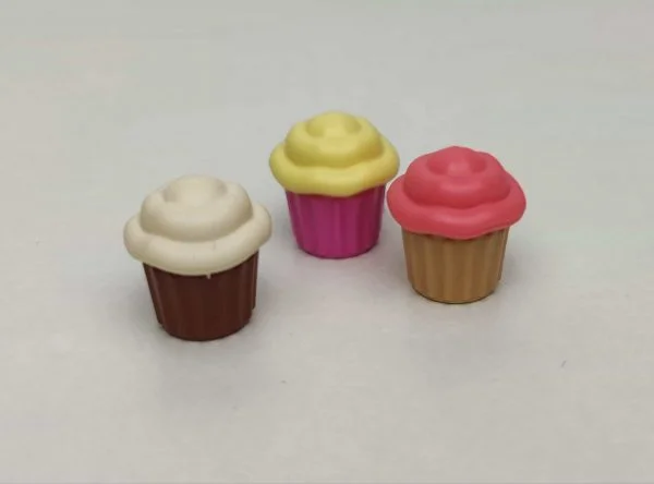 Lote 3 cupakes de Playmobil