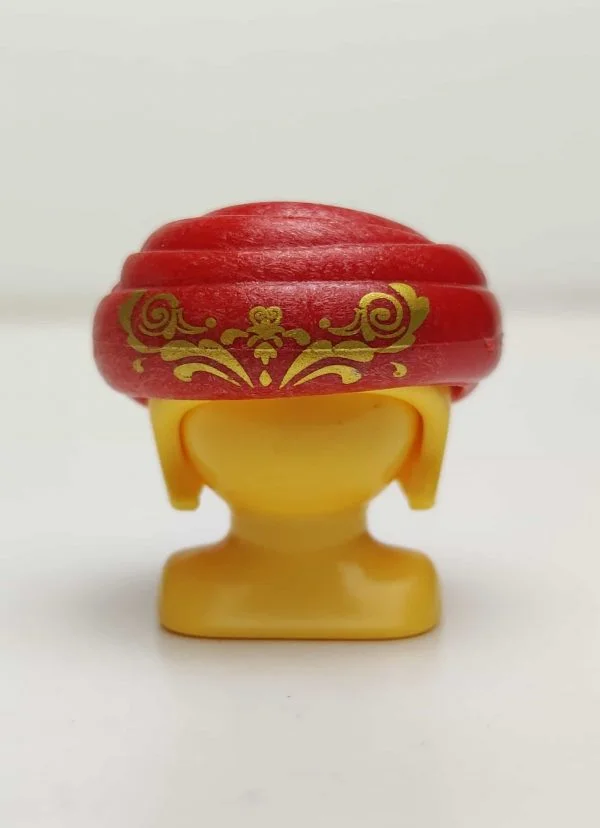 Turbante rojo