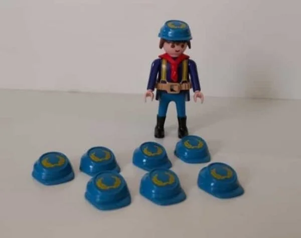 Gorras de soldado, quepis