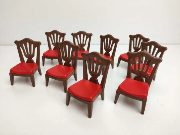 Silla victoriana marron