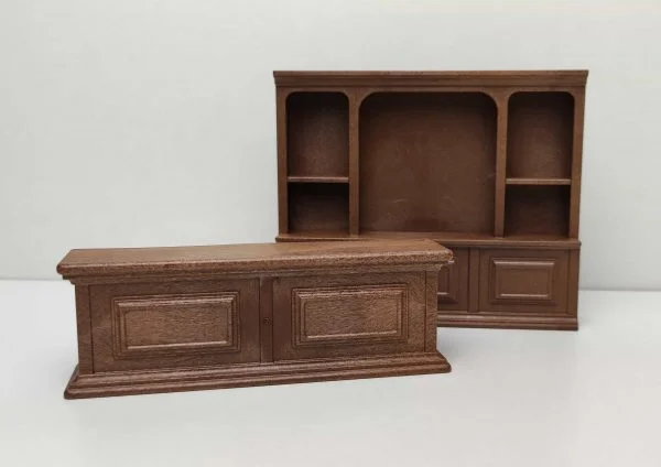 Conjunto de muebles victorianos