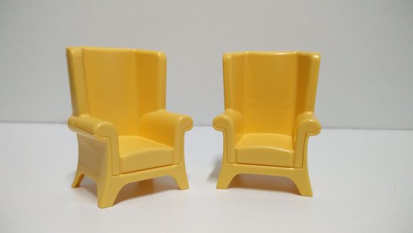 Lote 2 sillones orejeros de Playmobil