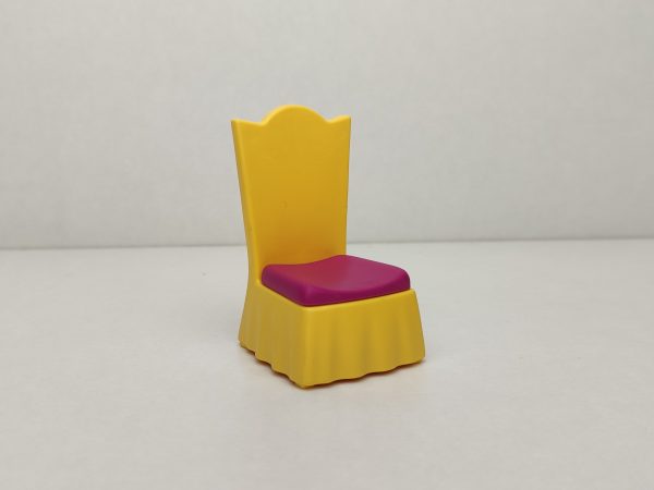 Silla palacio amarilla Playmobil