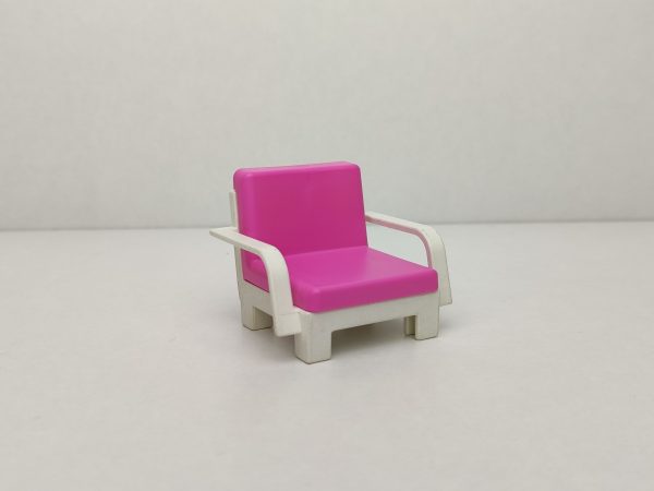 Butaca rosa de Playmobil