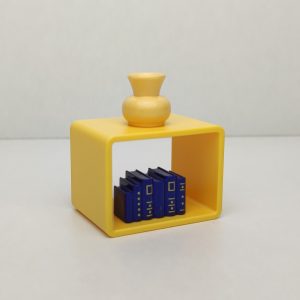 Cubo rectangular color amarillo de Playmobil