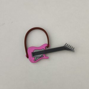 Guitarra eléctrica rosa de Playmobil