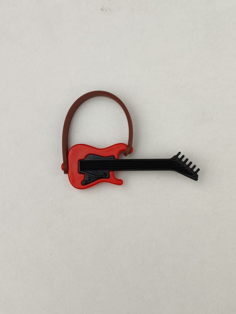 Guitarra eléctrica roja Playmobil