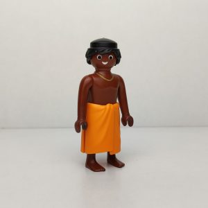 Esclavo egipcio con toalla naranja de Playmobil