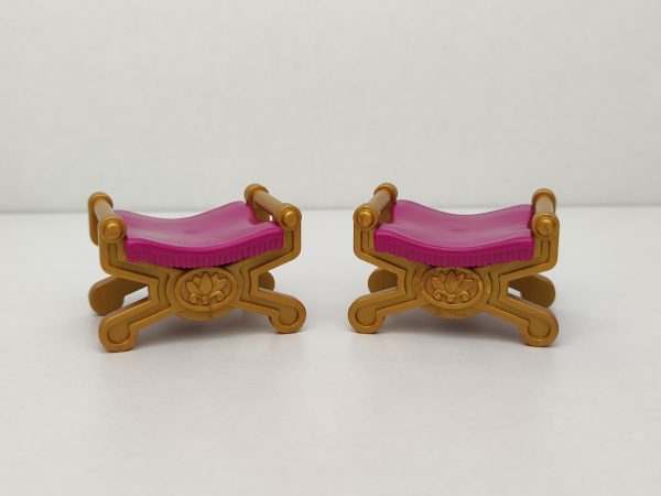 Lote de 2 sillas palacio de Playmobil