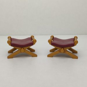 Lote de 2 sillas romanas de Playmobil