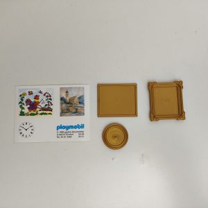 lote 3 cuadros de Playmobil