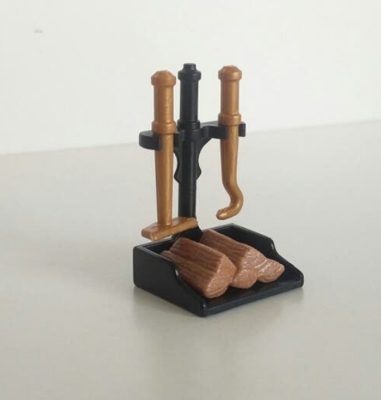 utensilios chimenea Playmobil