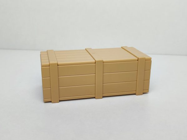 Caja marrón con tapa
