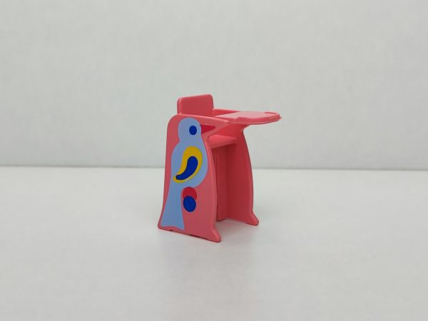 Trona de pajarito de color rosa de Playmobil