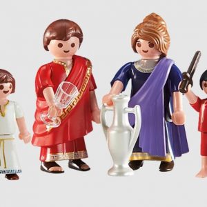 Familia de romanos de Playmobil
