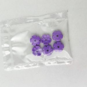 Bolsita de flores lilas