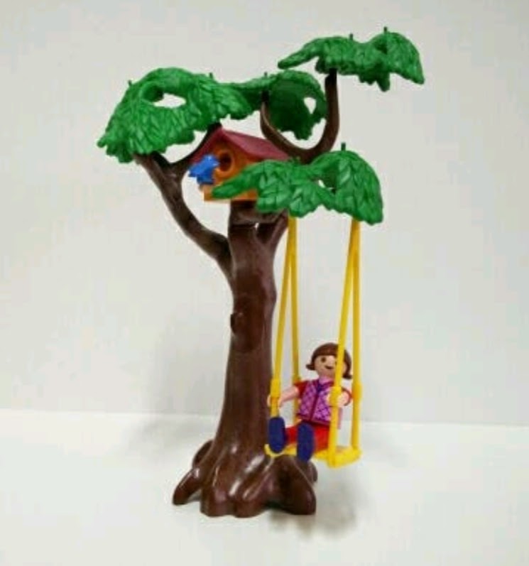 Árbol con columpio de Playmobil