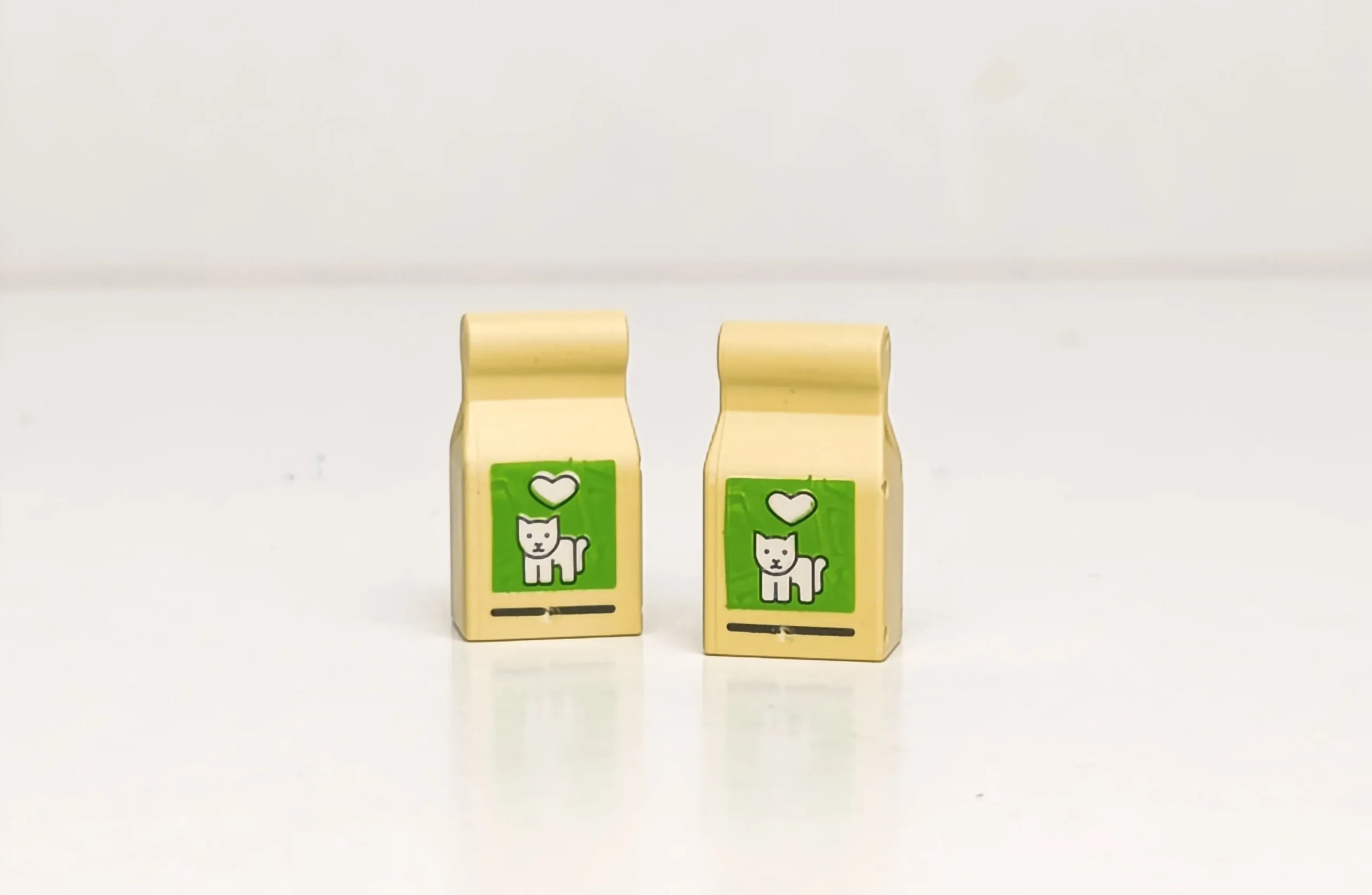 Lote de 2 paquetes de comida de gato
