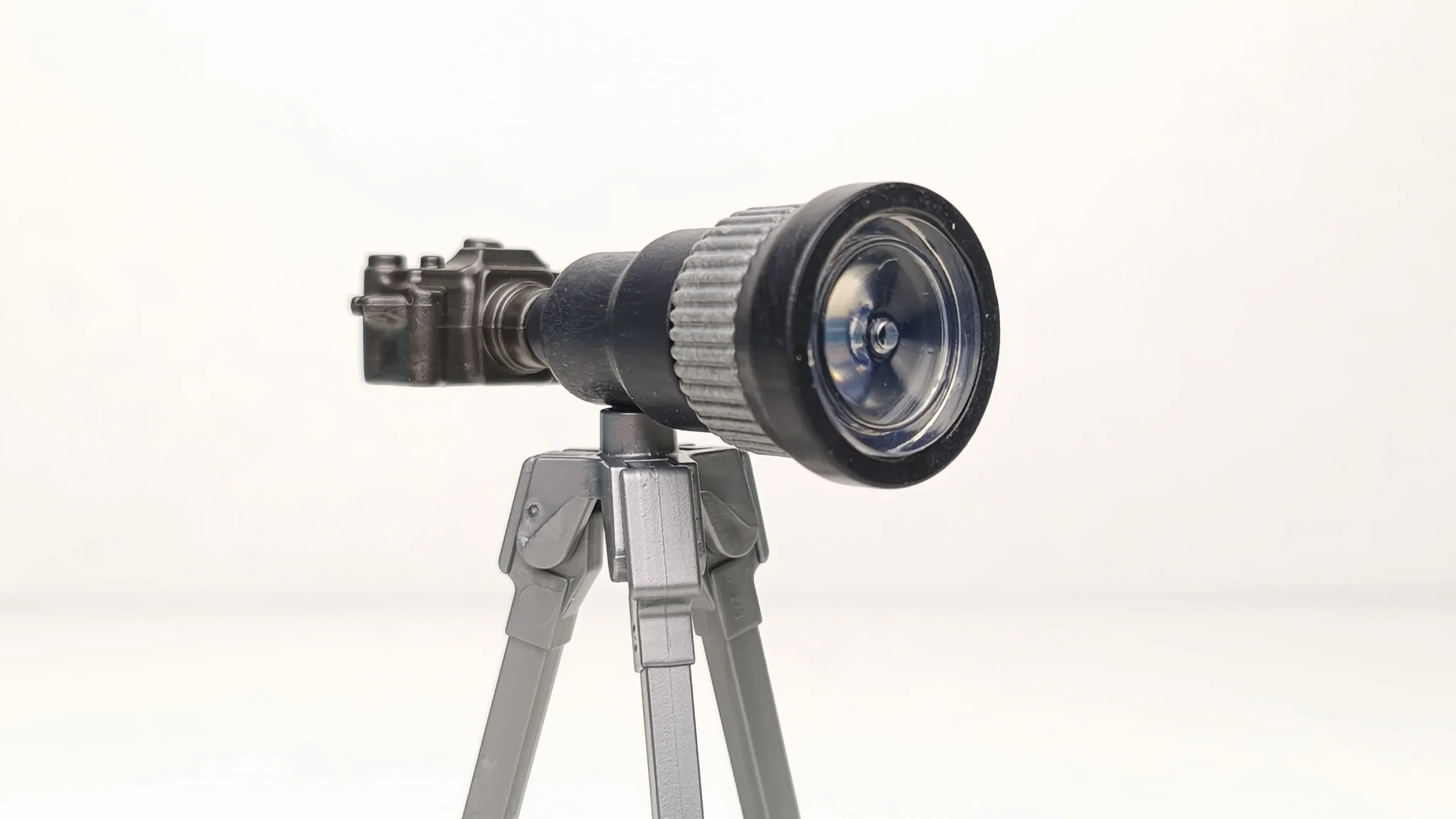 Cámara fotografíca con gran obgetivo
