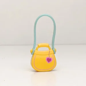 Bolso amarillo con asa larga