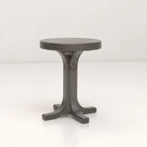 Mesa alta gris oscuro
