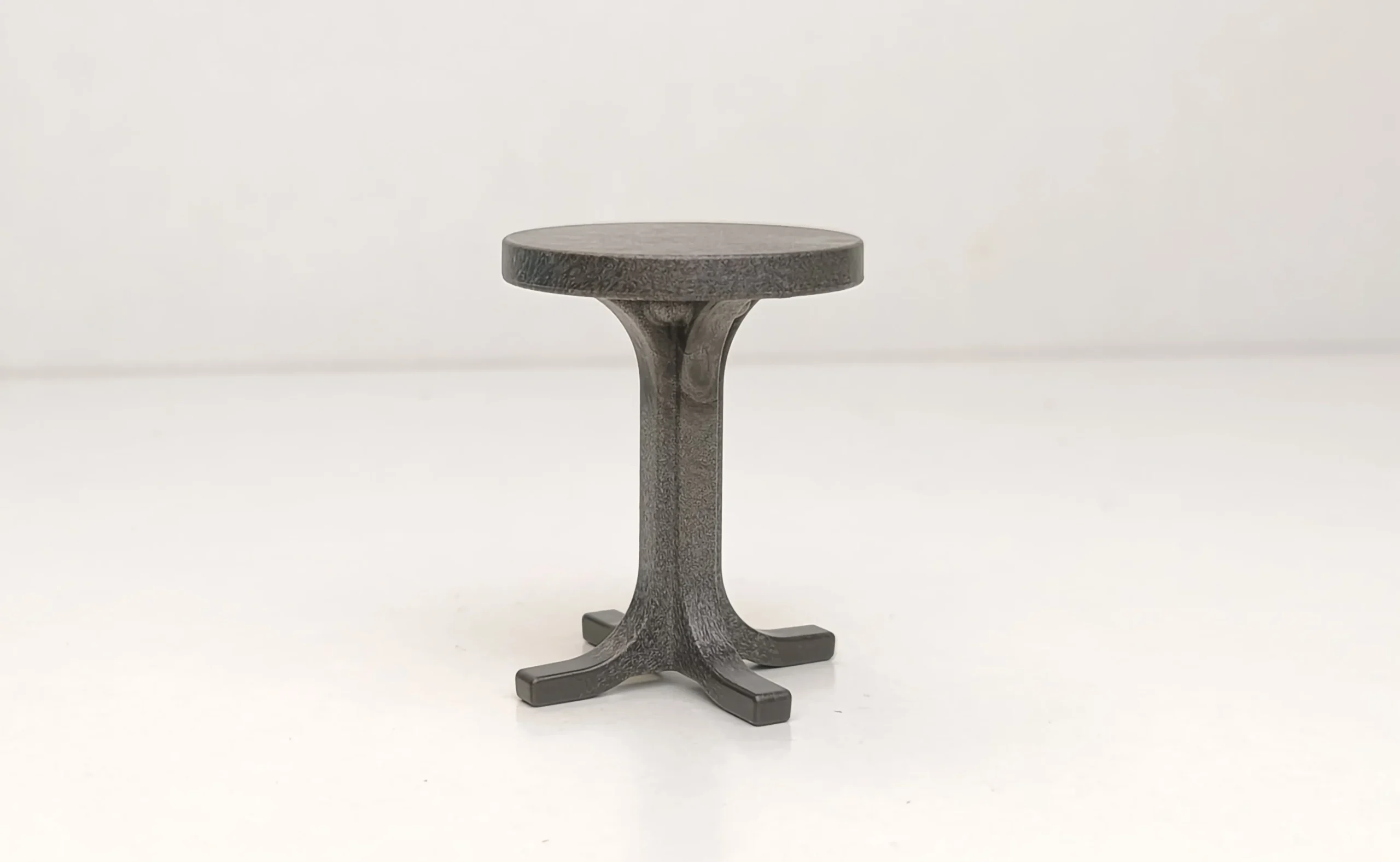 Mesa alta gris oscuro