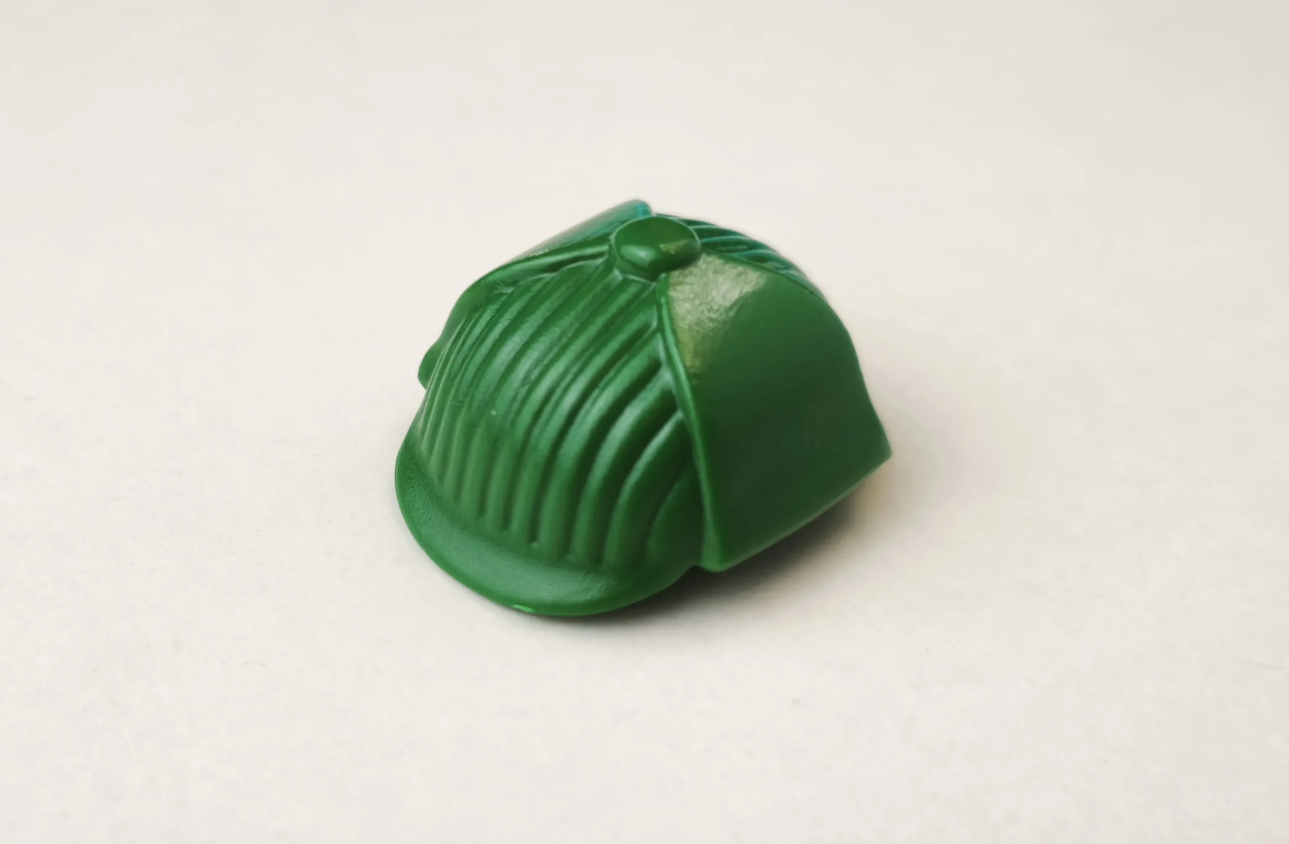 Sombrero de investigador de color verde